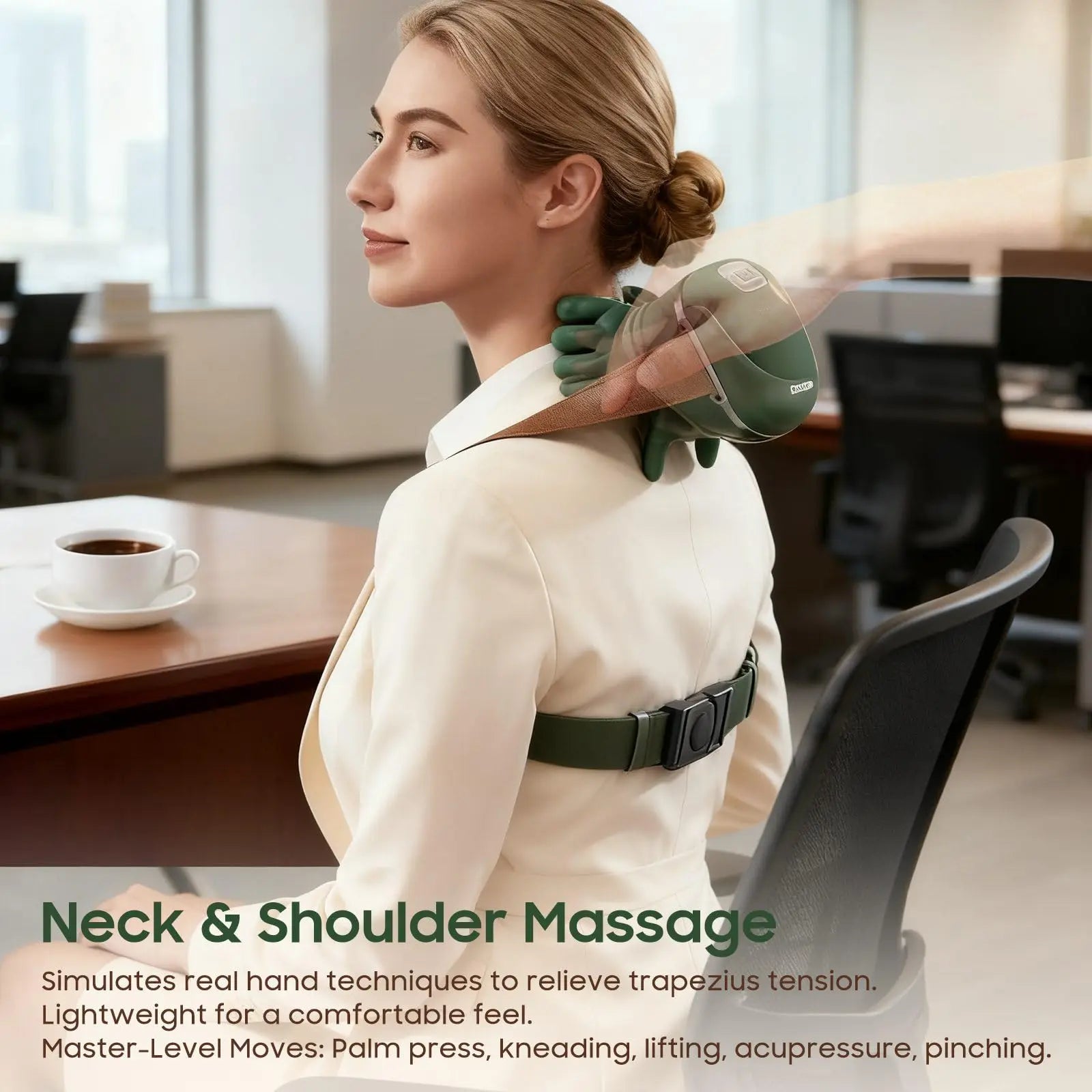 Wireless 4D Neck & Shoulder Massager