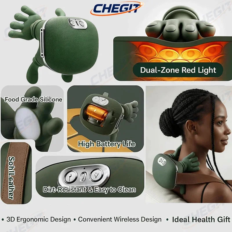 Wireless 4D Neck & Shoulder Massager
