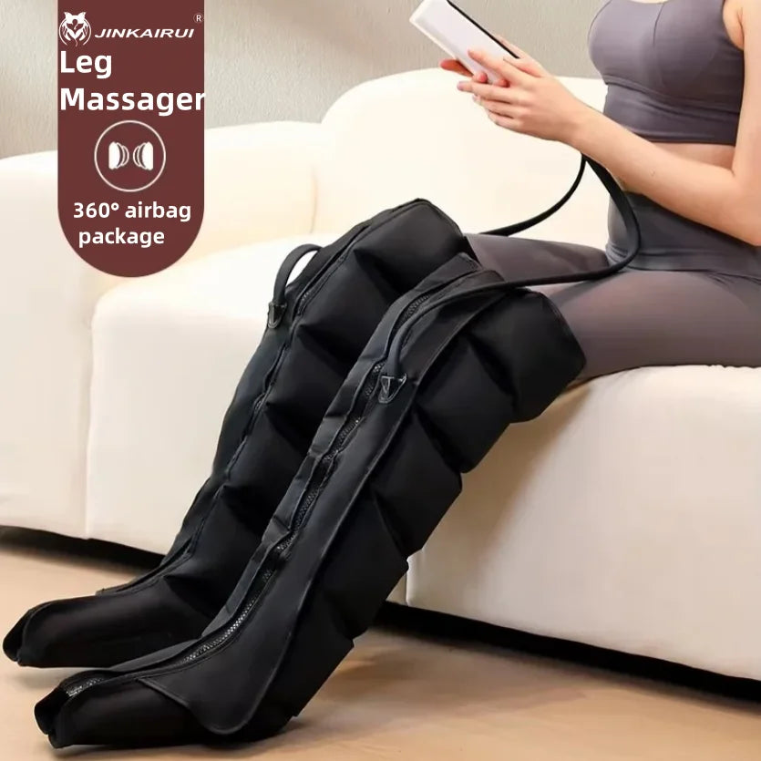 Air Pressure Leg & Foot Massager Boots with Remote