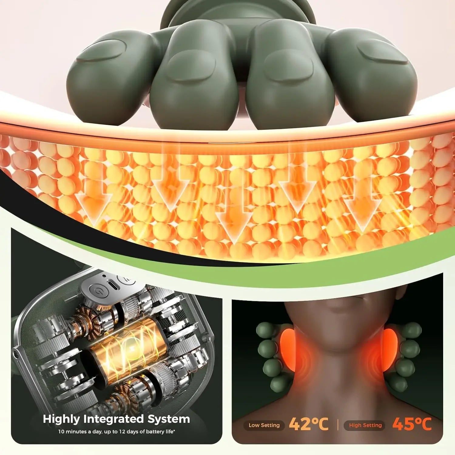 Wireless 4D Neck & Shoulder Massager