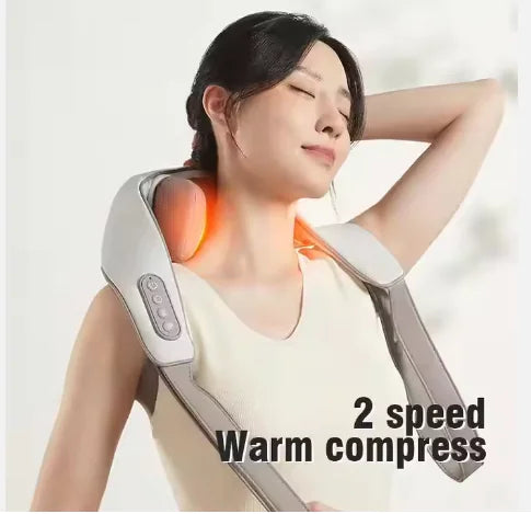 Rechargeable Massage Shawl Neck