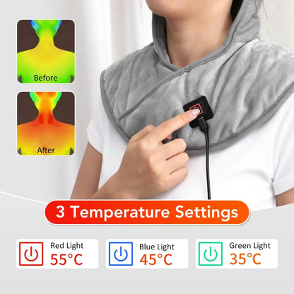 Electric Heating Pad for Shoulder and Neck