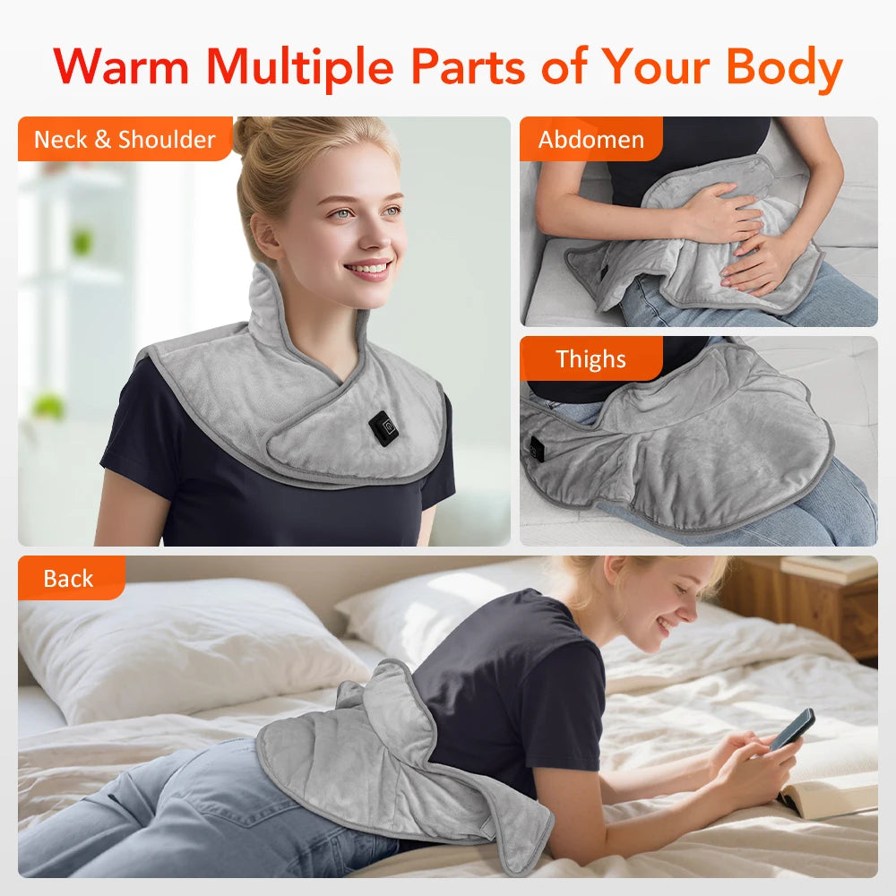 Electric Heating Pad for Shoulder and Neck