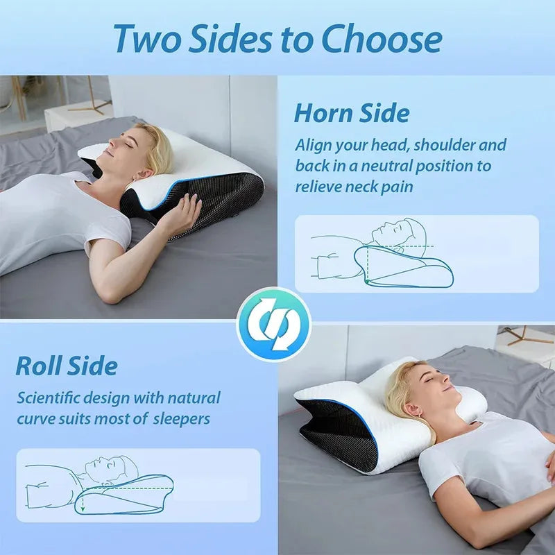 Butterfly Memory Neck Pillow