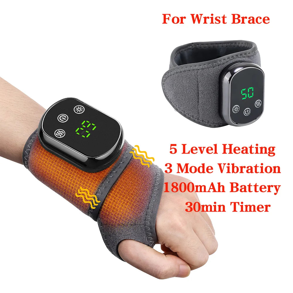 Reelaxity Electric Heated Ankle Vibration Massager