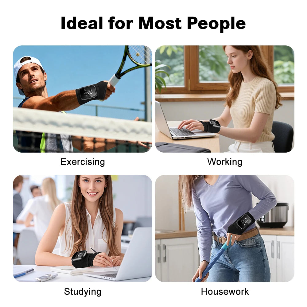 Reelaxity Electric Heated Ankle Vibration Massager