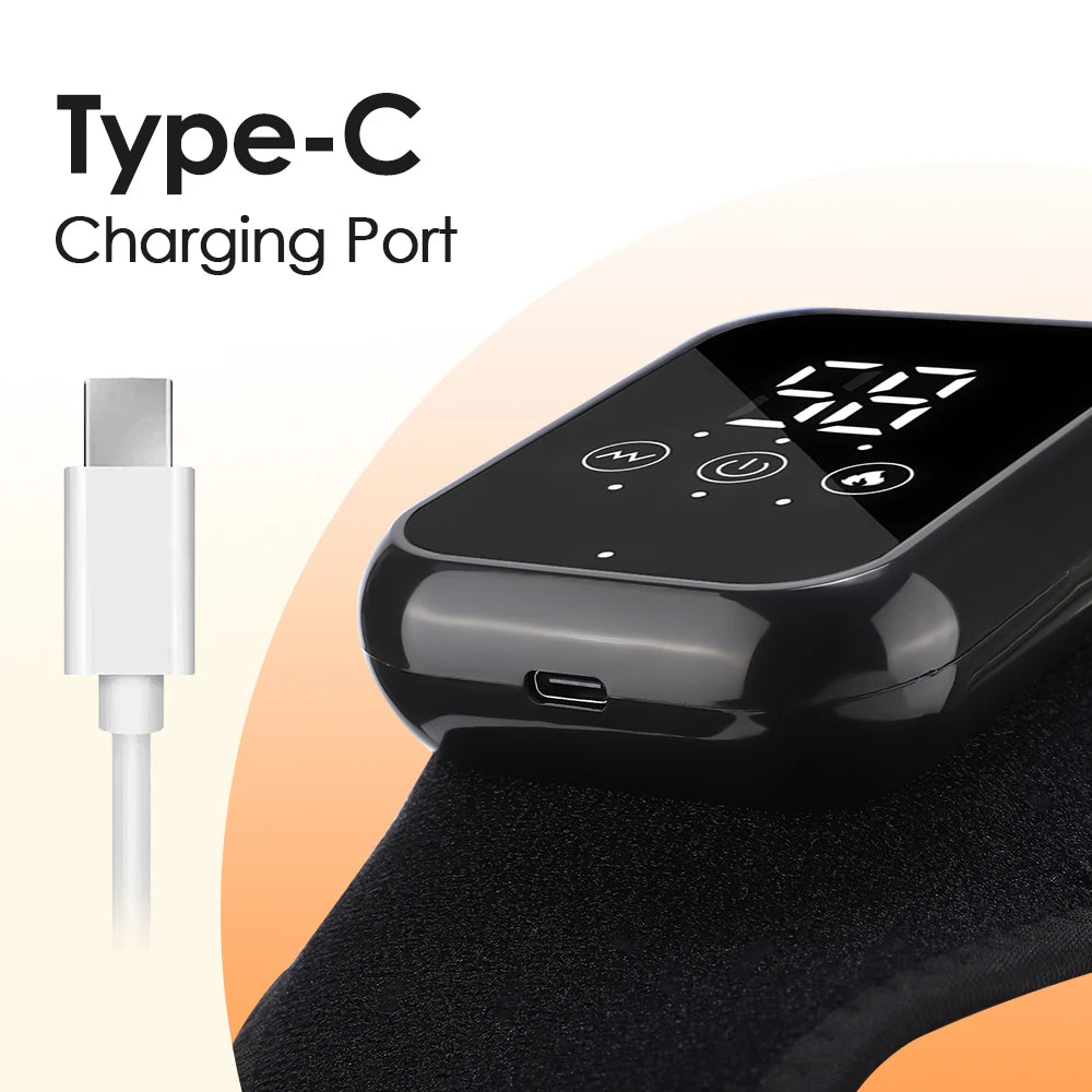 Reelaxity Electric Heated Ankle Vibration Massager