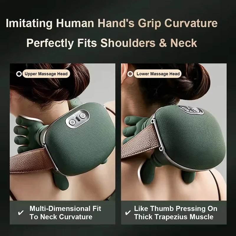 Wireless 4D Neck &amp; Shoulder Massager