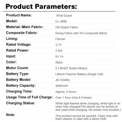 Reelaxity Electric Heated Ankle Vibration Massager
