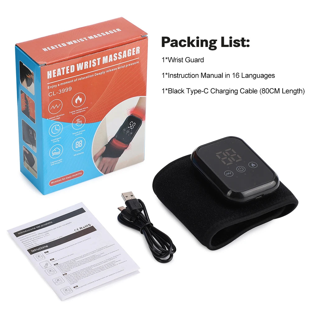 Reelaxity Electric Heated Ankle Vibration Massager