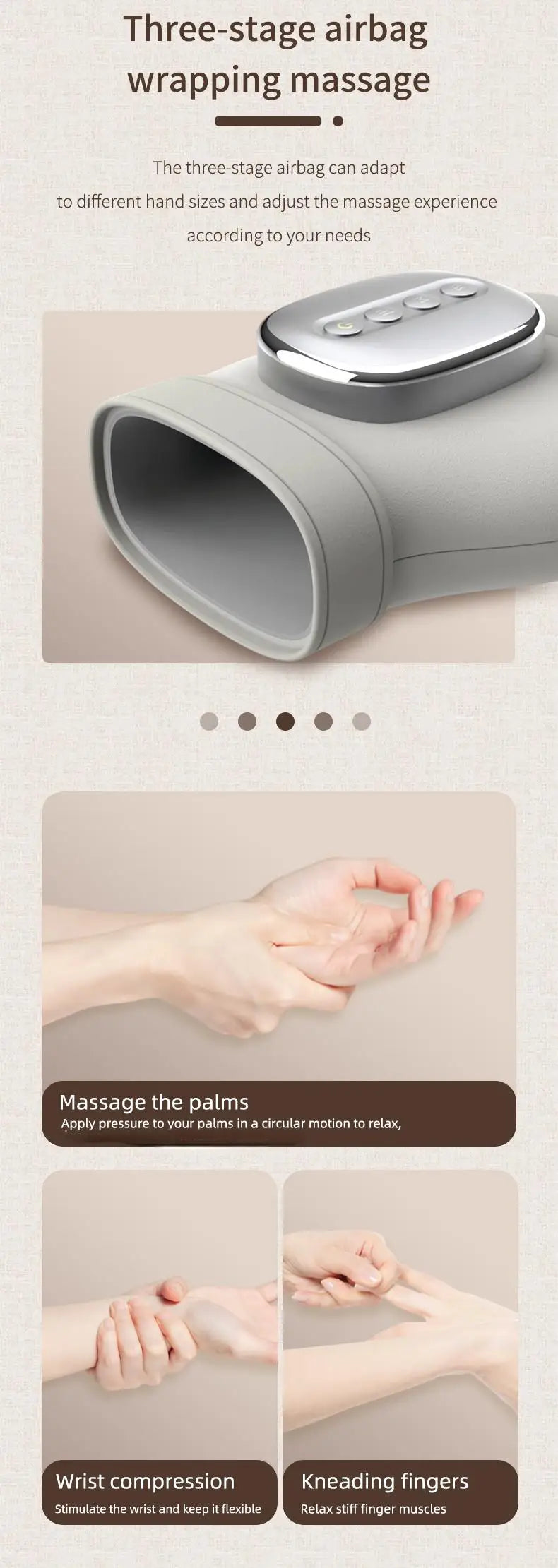 Reelaxity Hand Massager