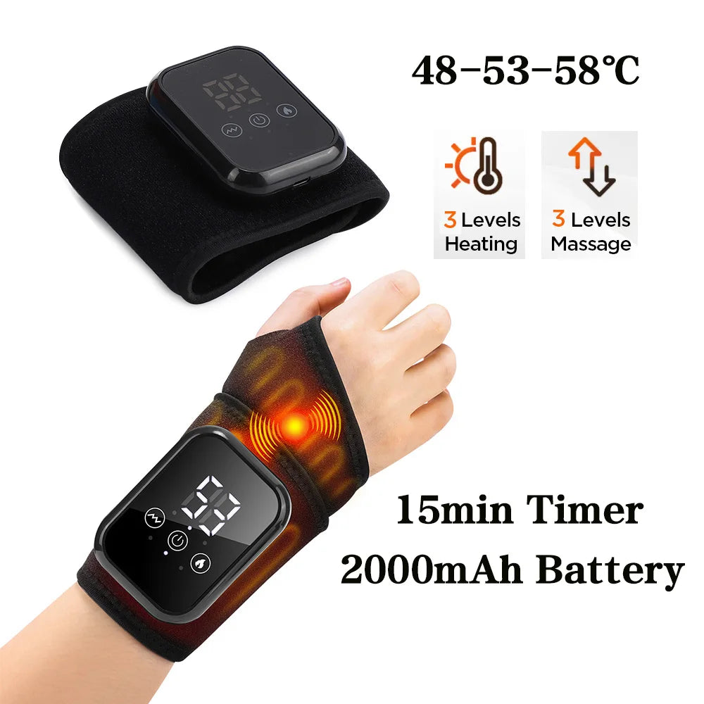 Reelaxity Electric Heated Ankle Vibration Massager