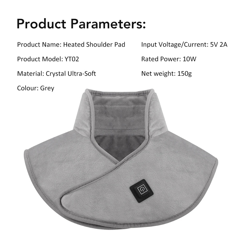 Electric Heating Pad for Shoulder and Neck