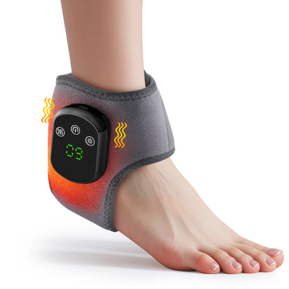 Reelaxity Electric Heated Ankle Vibration Massager