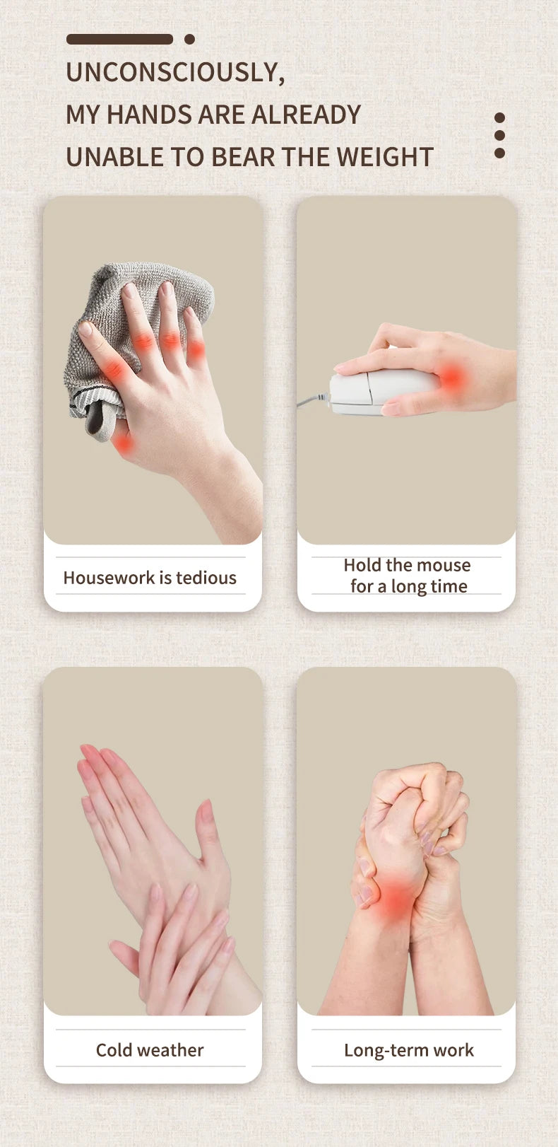 Reelaxity Hand Massager