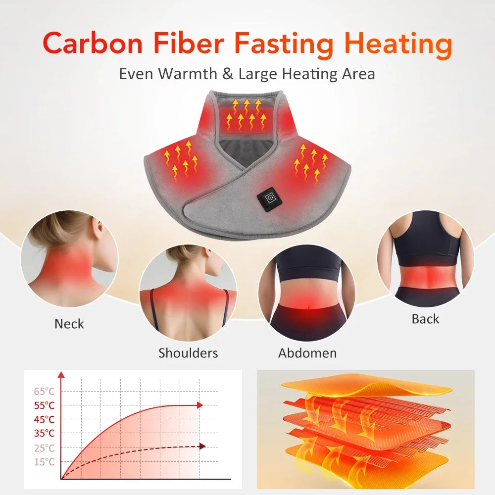 Electric Heating Pad for Shoulder and Neck